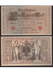 GERMANIA 1000 Marchi 1910 Ottima Conservazione